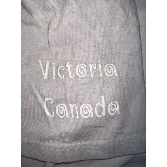 The Mountain White Wolf T-Shirt Manimals By The Mountain Wolf Wearing Headphones - Picture 5 of 6